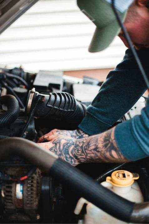 Motor Check Bild